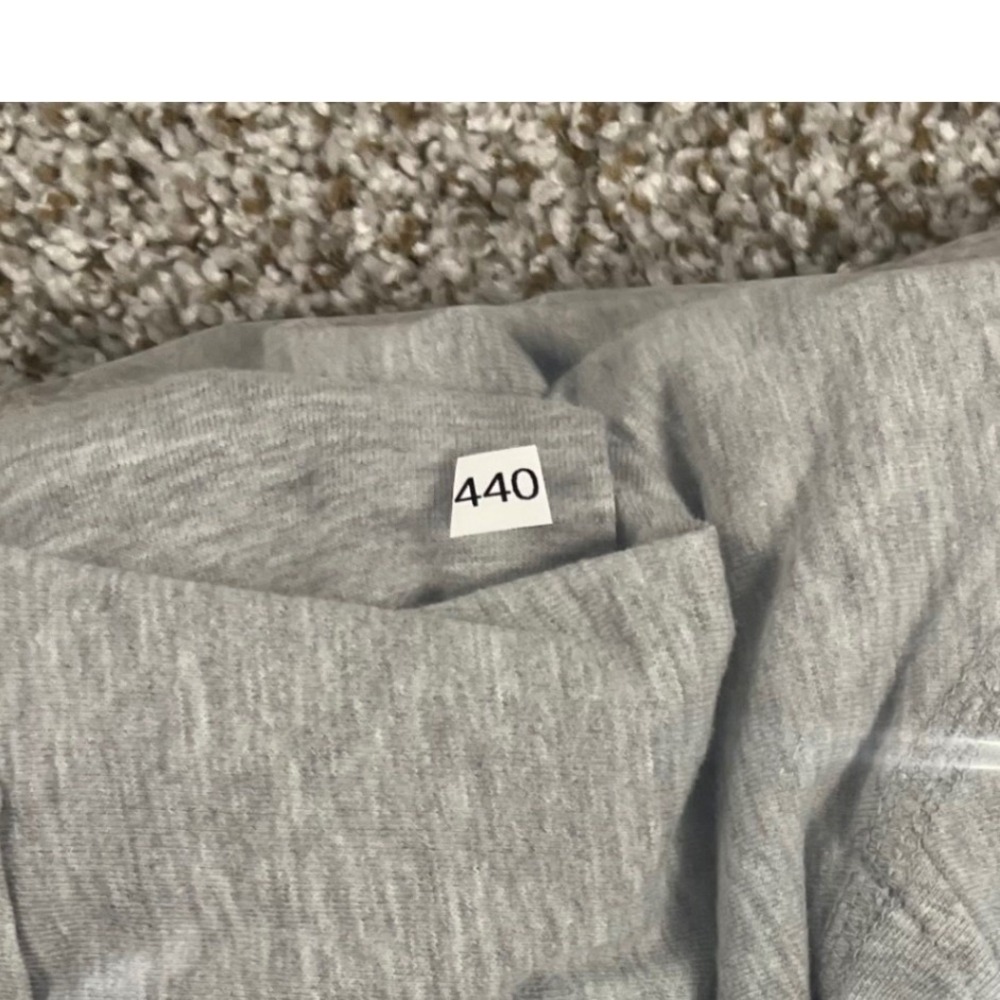 Carhartt Force Relaxed Fit Quarter Zip Pullover Gray Mens Large Chest Pocket L - Picture 9 of 9